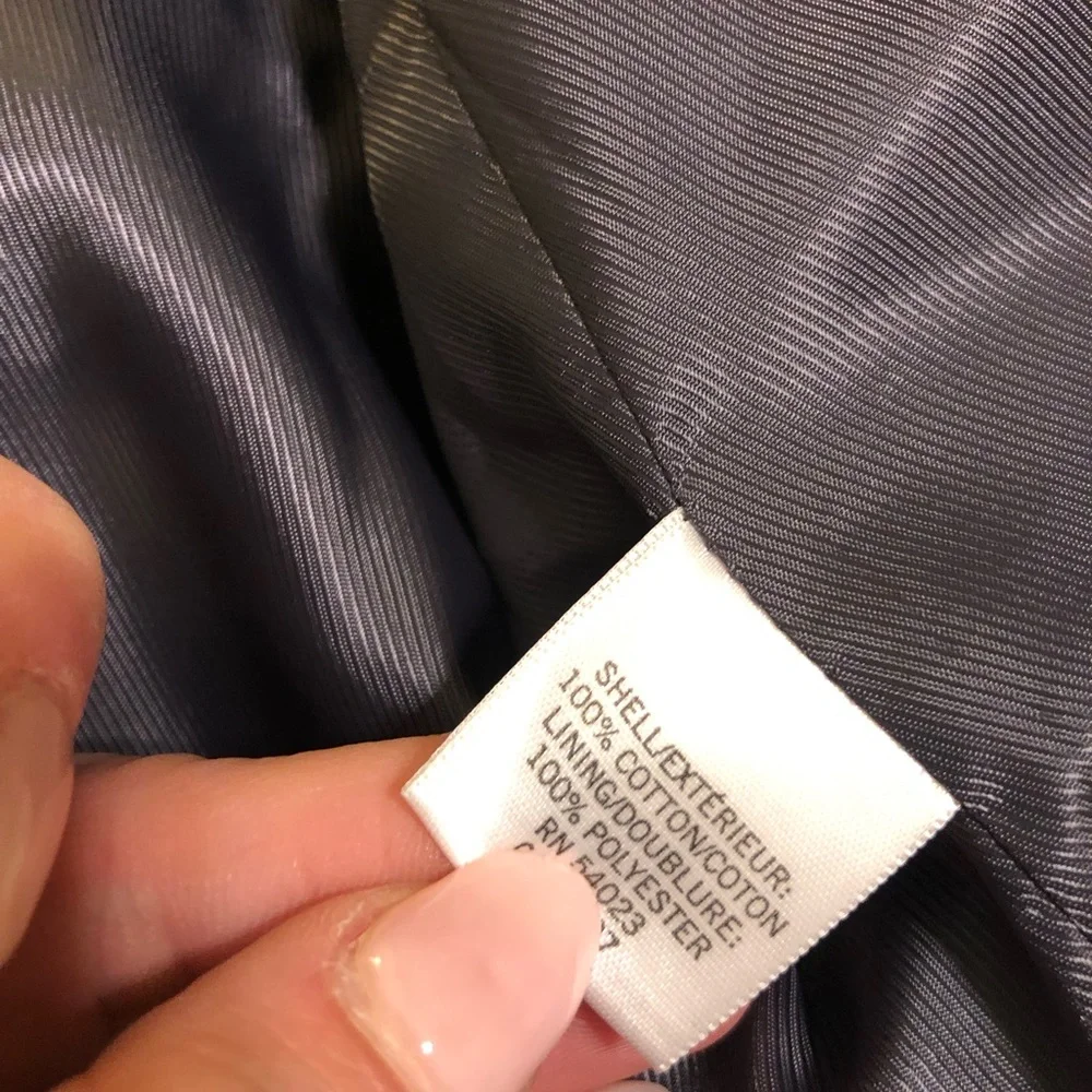 Banana republic velvet sports coat, black, EUC - Picture 3 of 13
